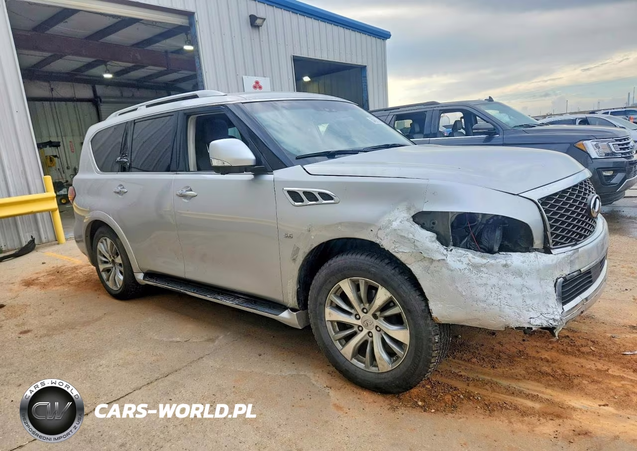 2017 Infiniti Qx80 Base VIN:JN8AZ2NF2H9646980 - 4