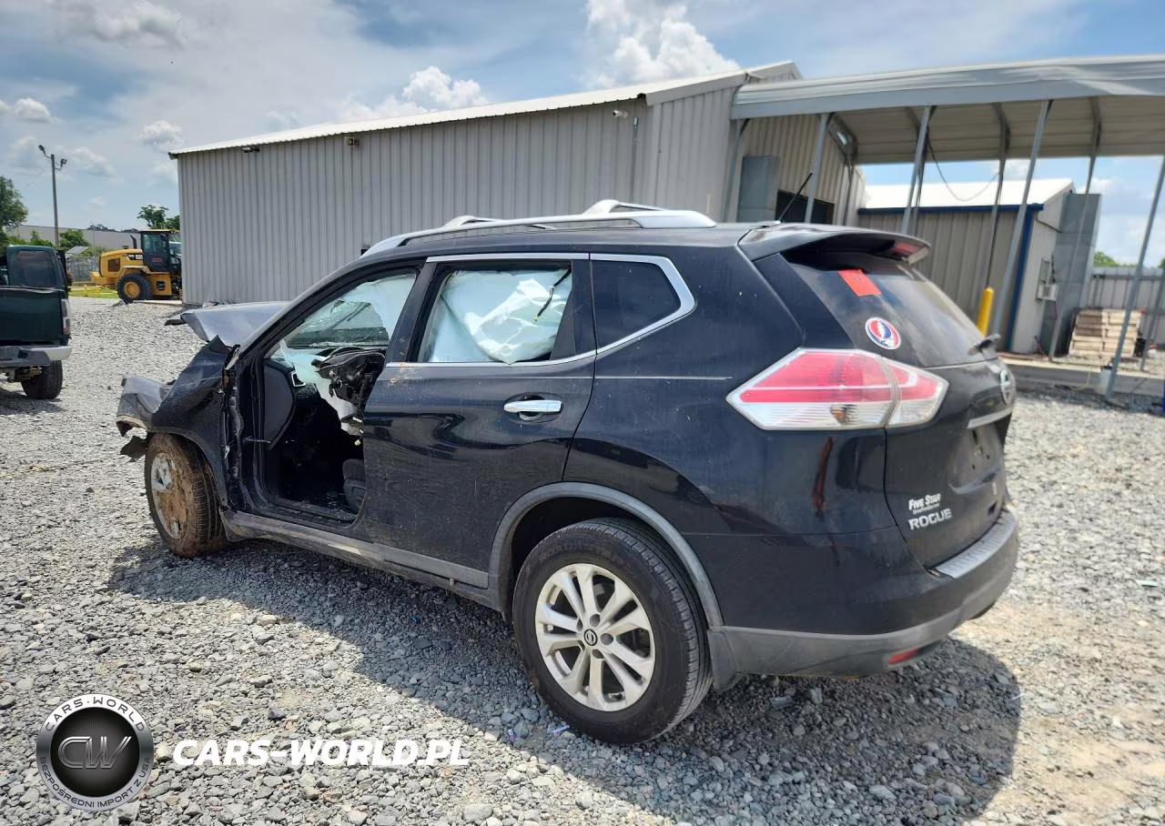 2016 Nissan Rogue Sv VIN:KNMAT2MT6GP729228 - 2