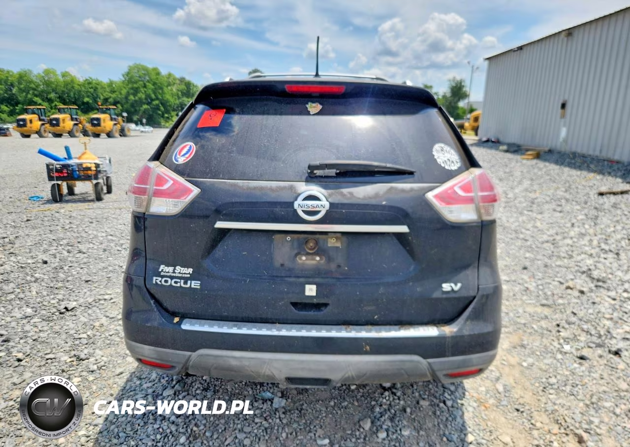 2016 Nissan Rogue Sv VIN:KNMAT2MT6GP729228 - 6