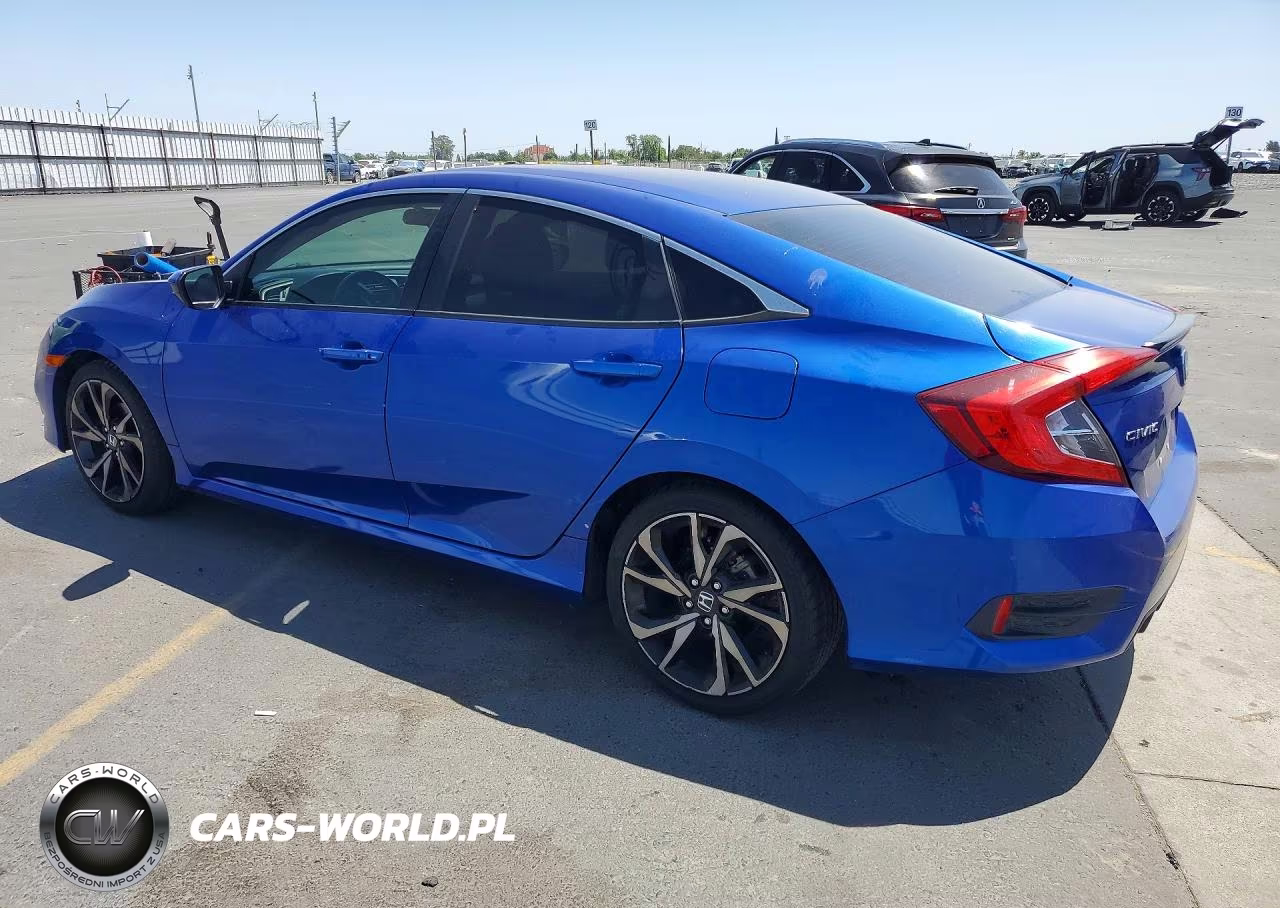 2021 Honda Civic Sport VIN:2HGFC2F81MH547596 - 2