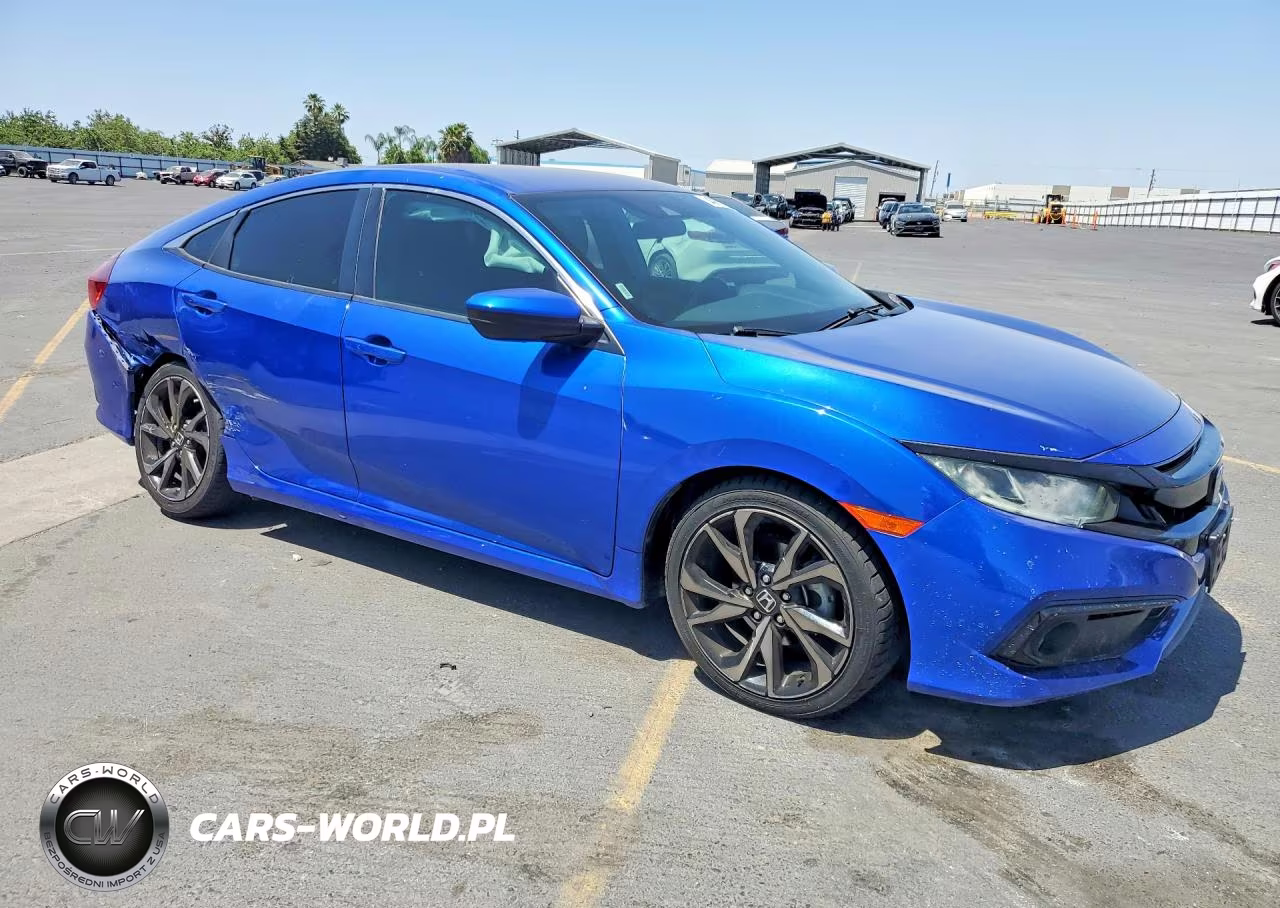 2021 Honda Civic Sport VIN:2HGFC2F81MH547596 - 4