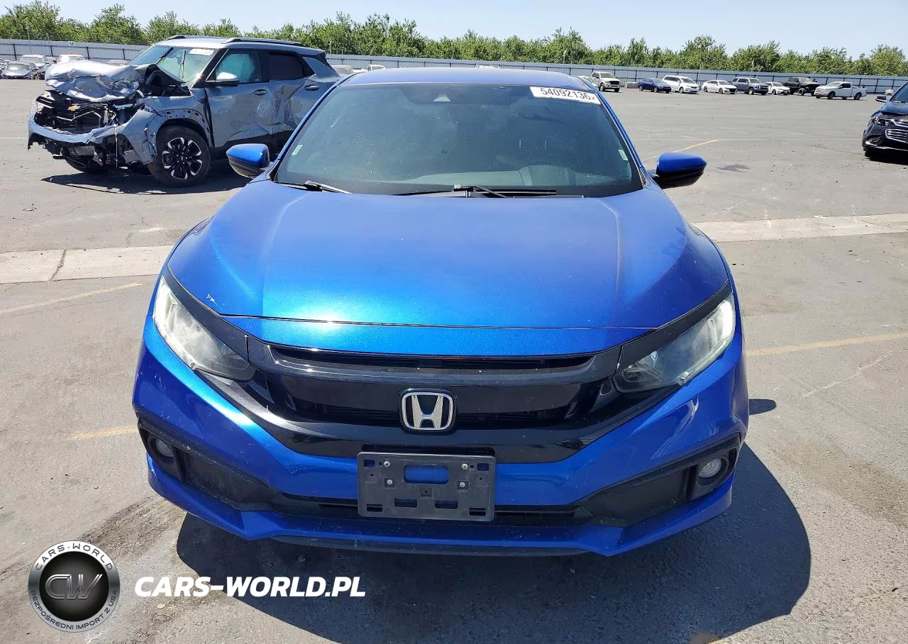 2021 Honda Civic Sport VIN:2HGFC2F81MH547596 - 5