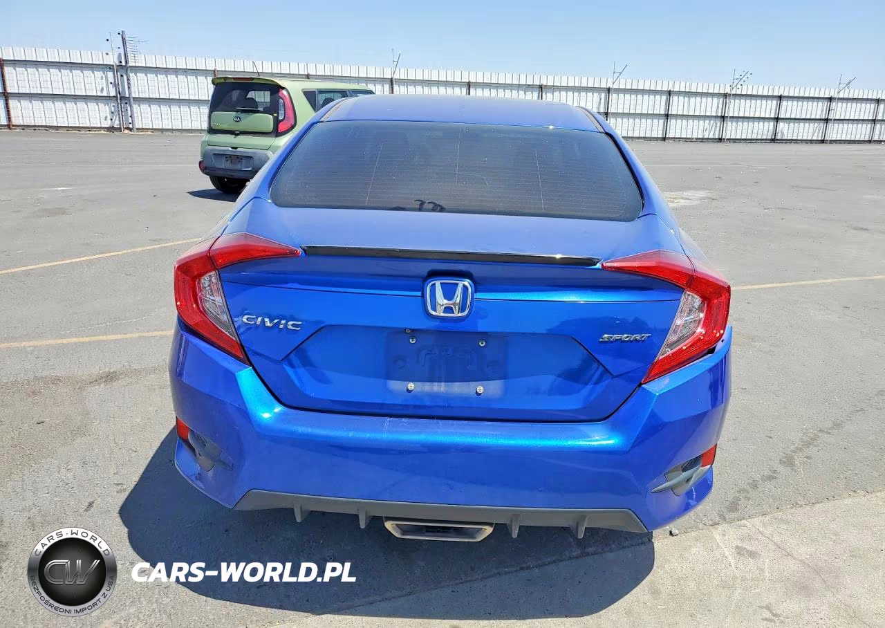 2021 Honda Civic Sport VIN:2HGFC2F81MH547596 - 6