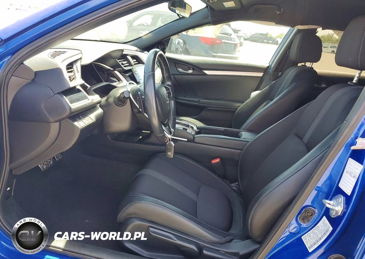 2021 Honda Civic Sport VIN:2HGFC2F81MH547596 - 7