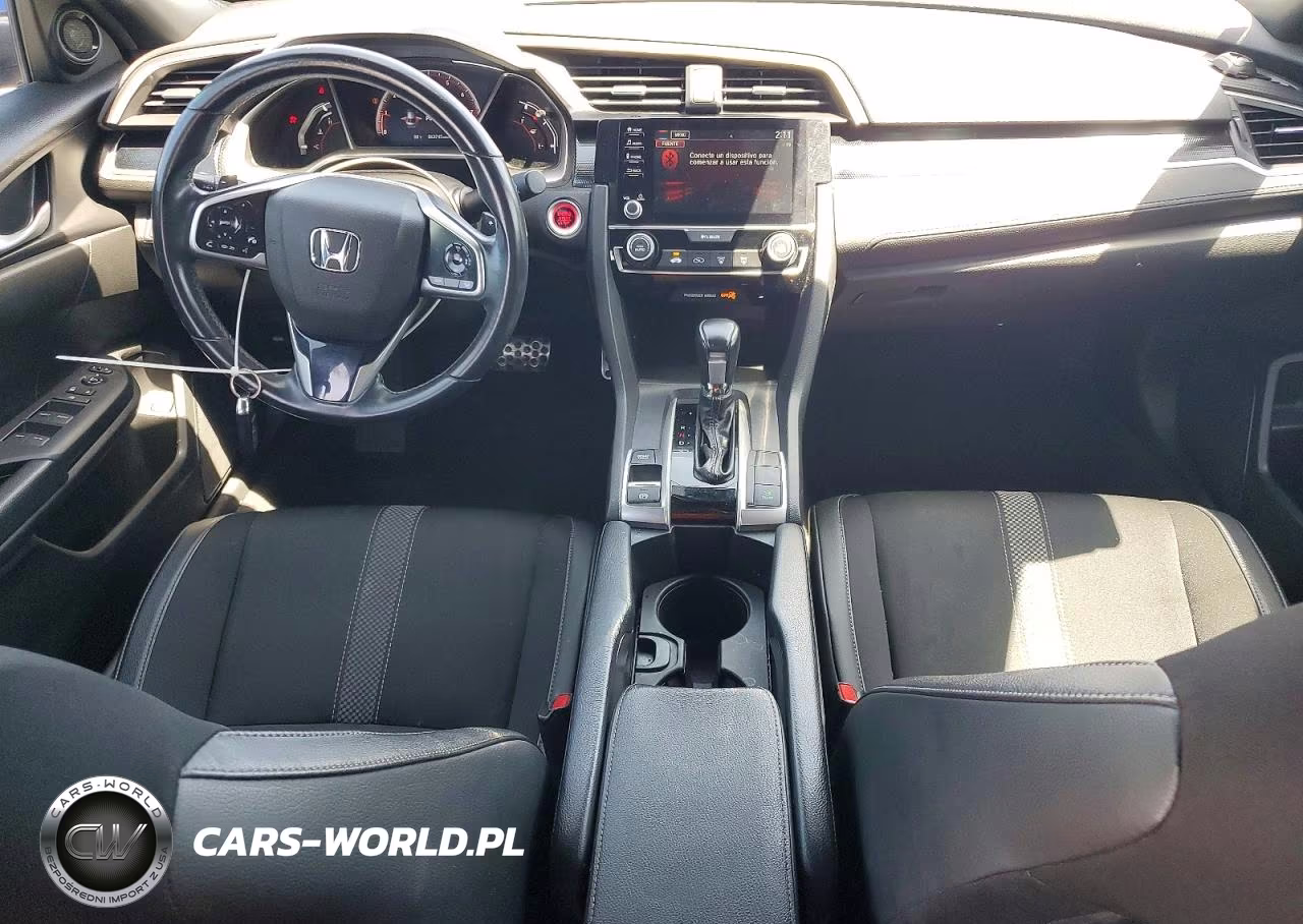 2021 Honda Civic Sport VIN:2HGFC2F81MH547596 - 8