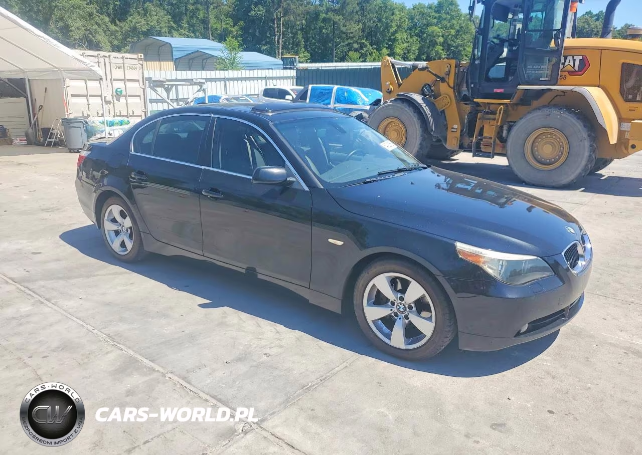 2006 BMW 525 I VIN:WBANE53596CK80730 - 4