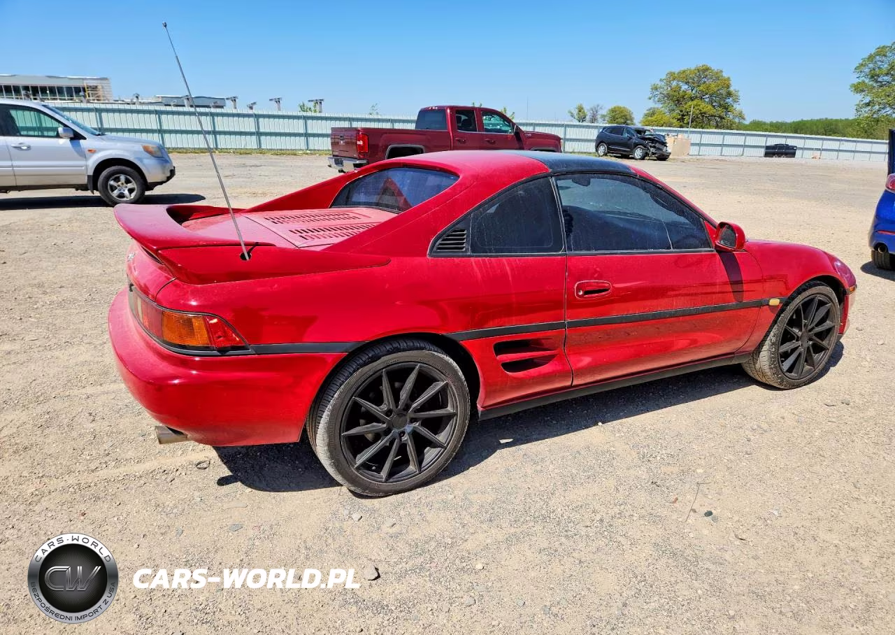 1992 Toyota Mr2 Sport Roof VIN:JT2SW21N9N0017618 - 3