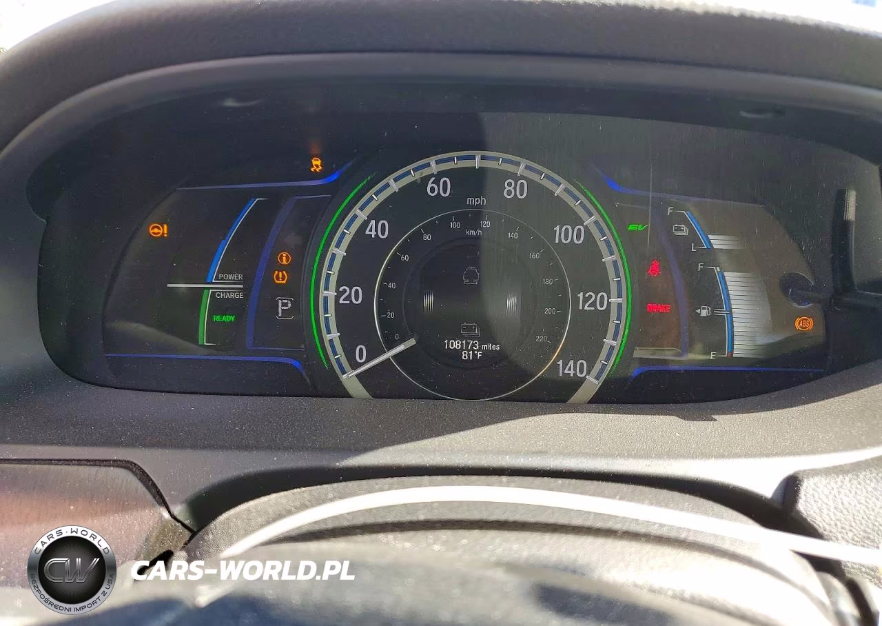 2015 Honda Accord Hybrid VIN:1HGCR6F3XFA013589 - 10