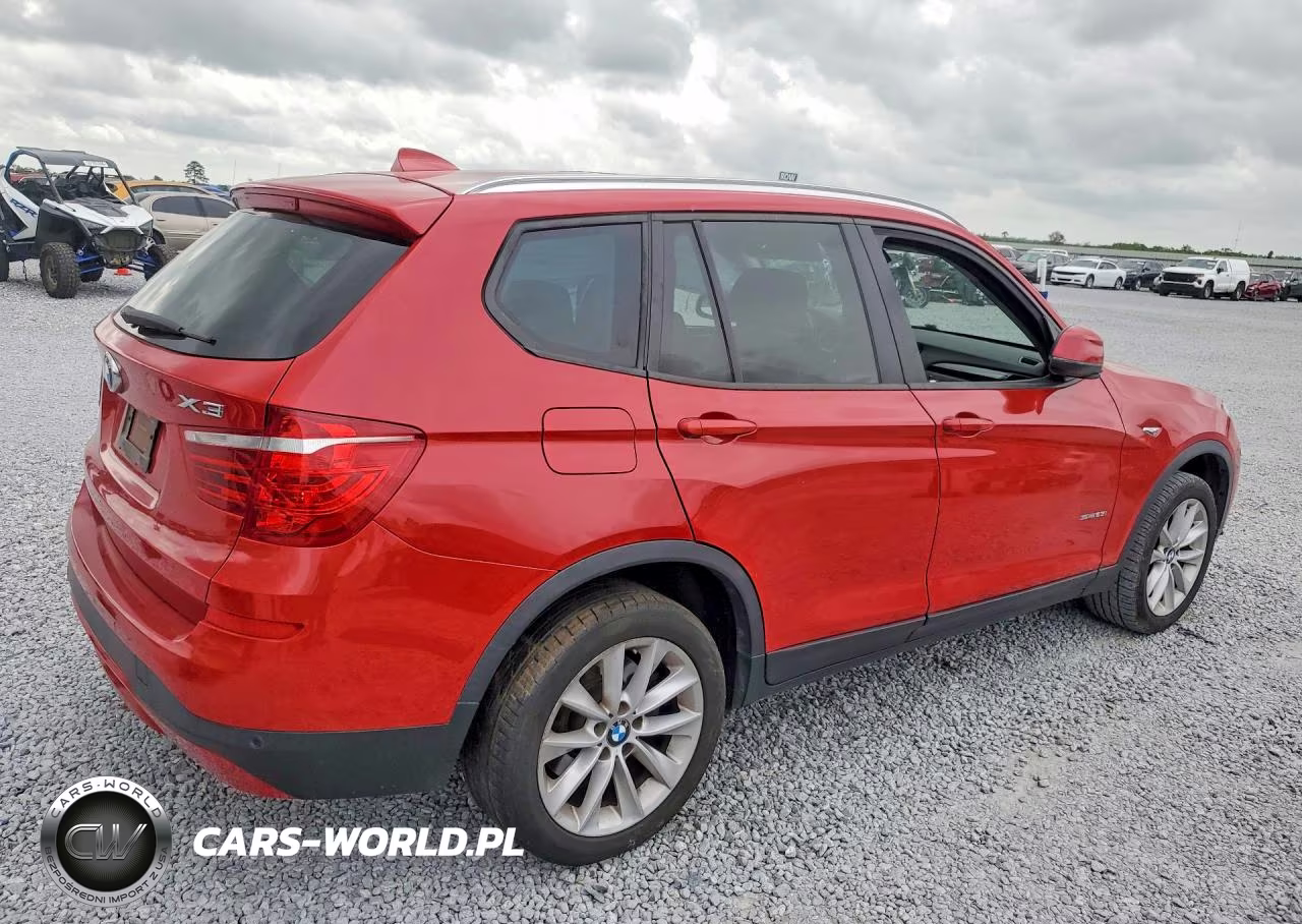 2017 BMW X3 Sdrive28I VIN:5UXWZ7C30H0V93822 - 3