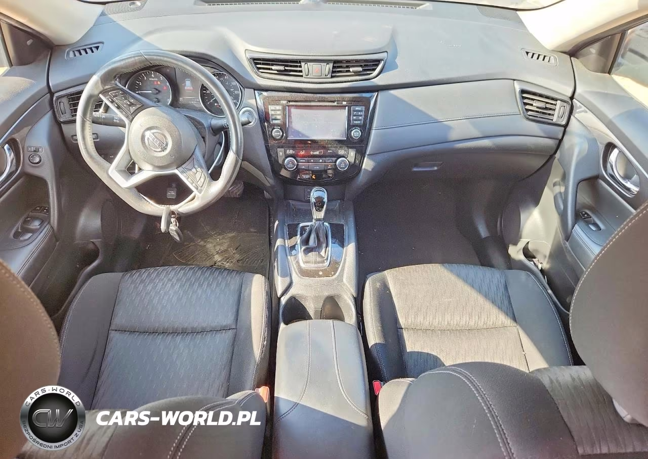 2017 Nissan Rogue Sv VIN:KNMAT2MT8HP595551 - 8