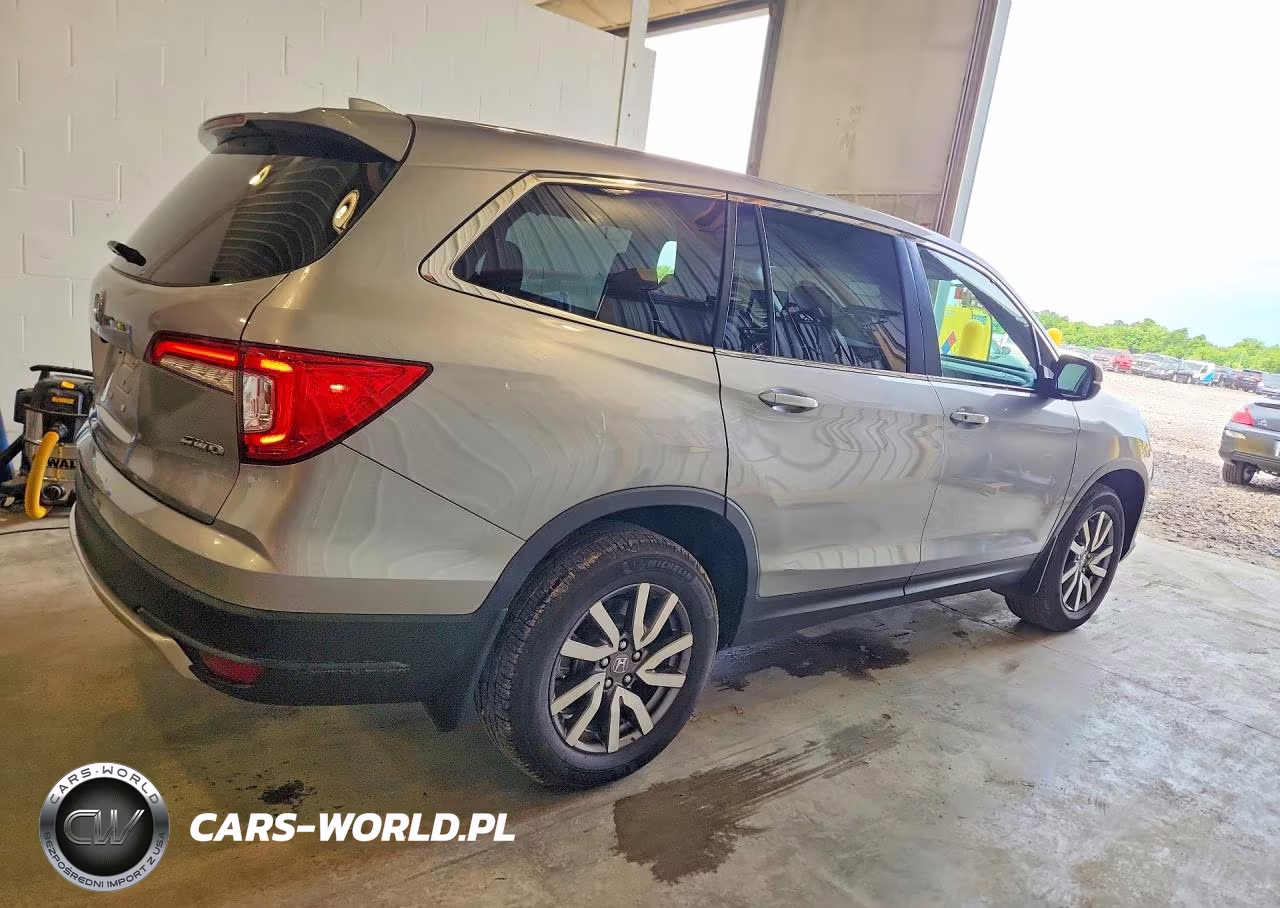 2022 Honda Pilot Exl VIN:5FNYF6H51NB020240 - 3