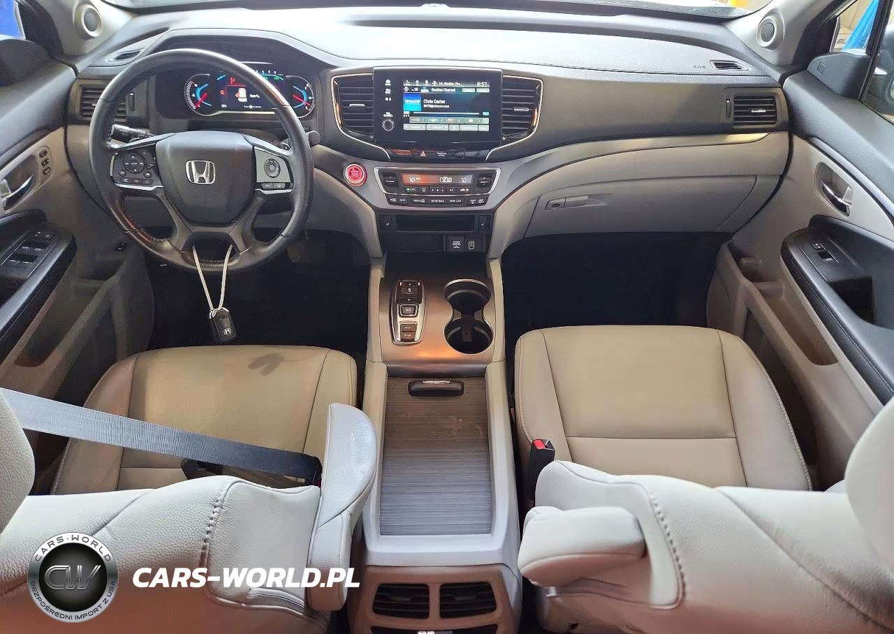 2022 Honda Pilot Exl VIN:5FNYF6H51NB020240 - 8