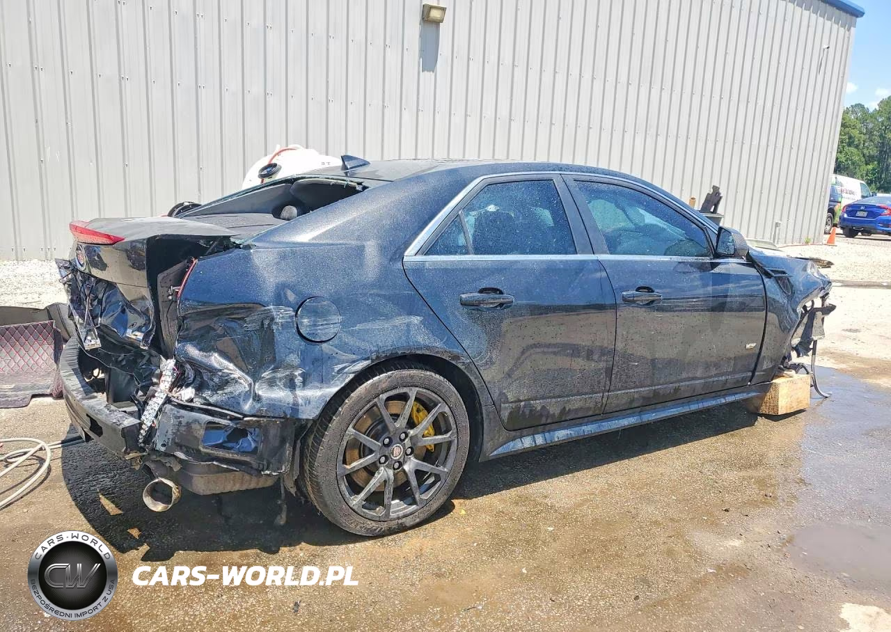 2011 Cadillac Cts-V VIN:1G6DV5EP0B0152498 - 3