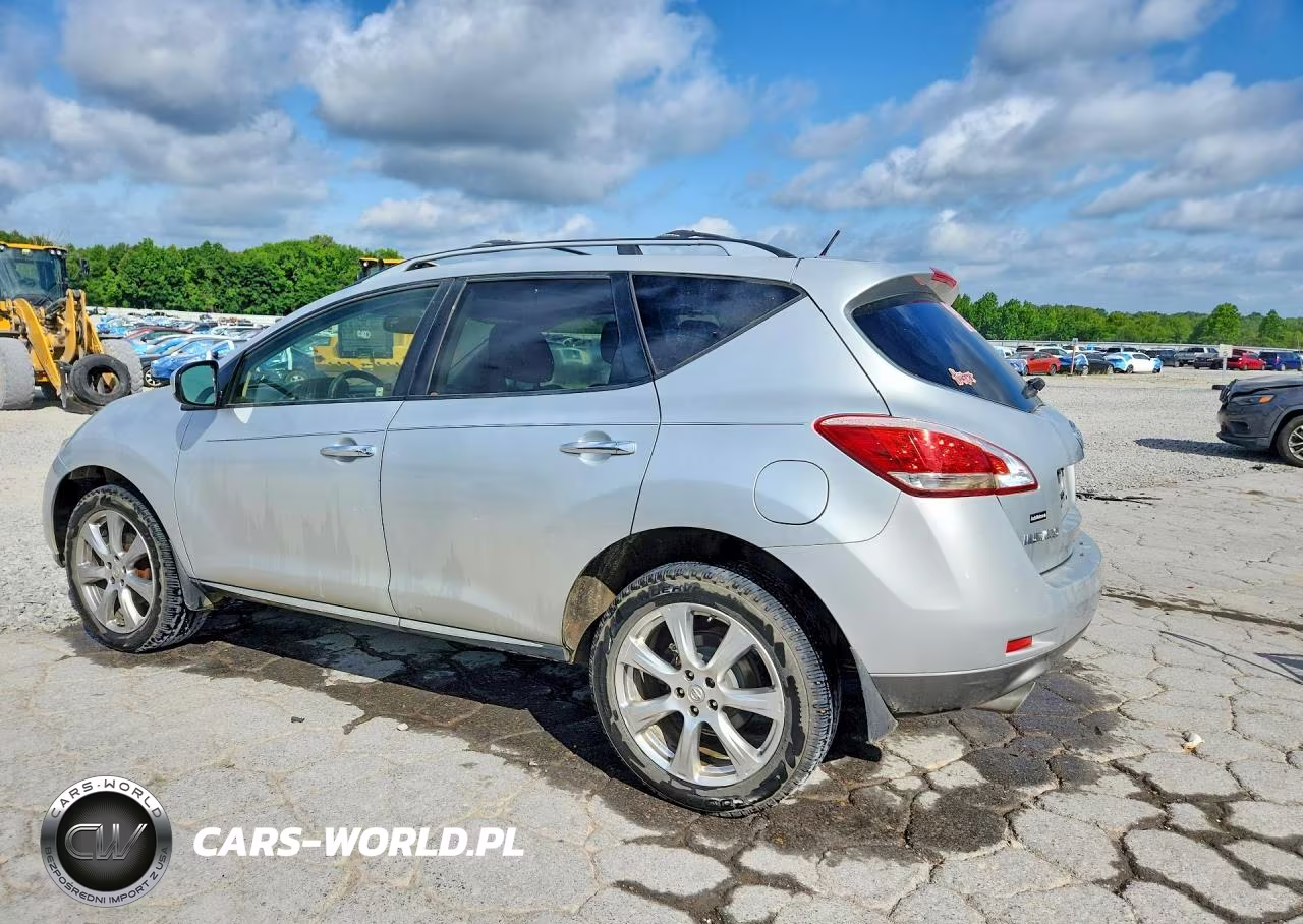 2013 Nissan Murano S VIN:JN8AZ1MU7DW209529 - 2