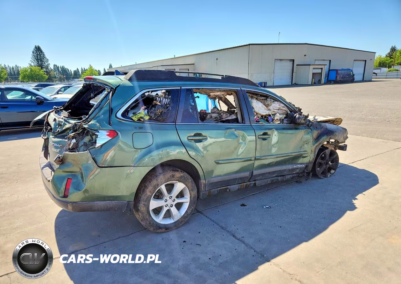 2014 Subaru Outback 2.5I Premium VIN:4S4BRBCC7E3295633 - 3