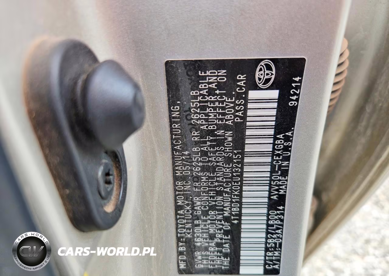 2014 Toyota Camry Hybrid VIN:4T1BD1FK0EU132151 - 12