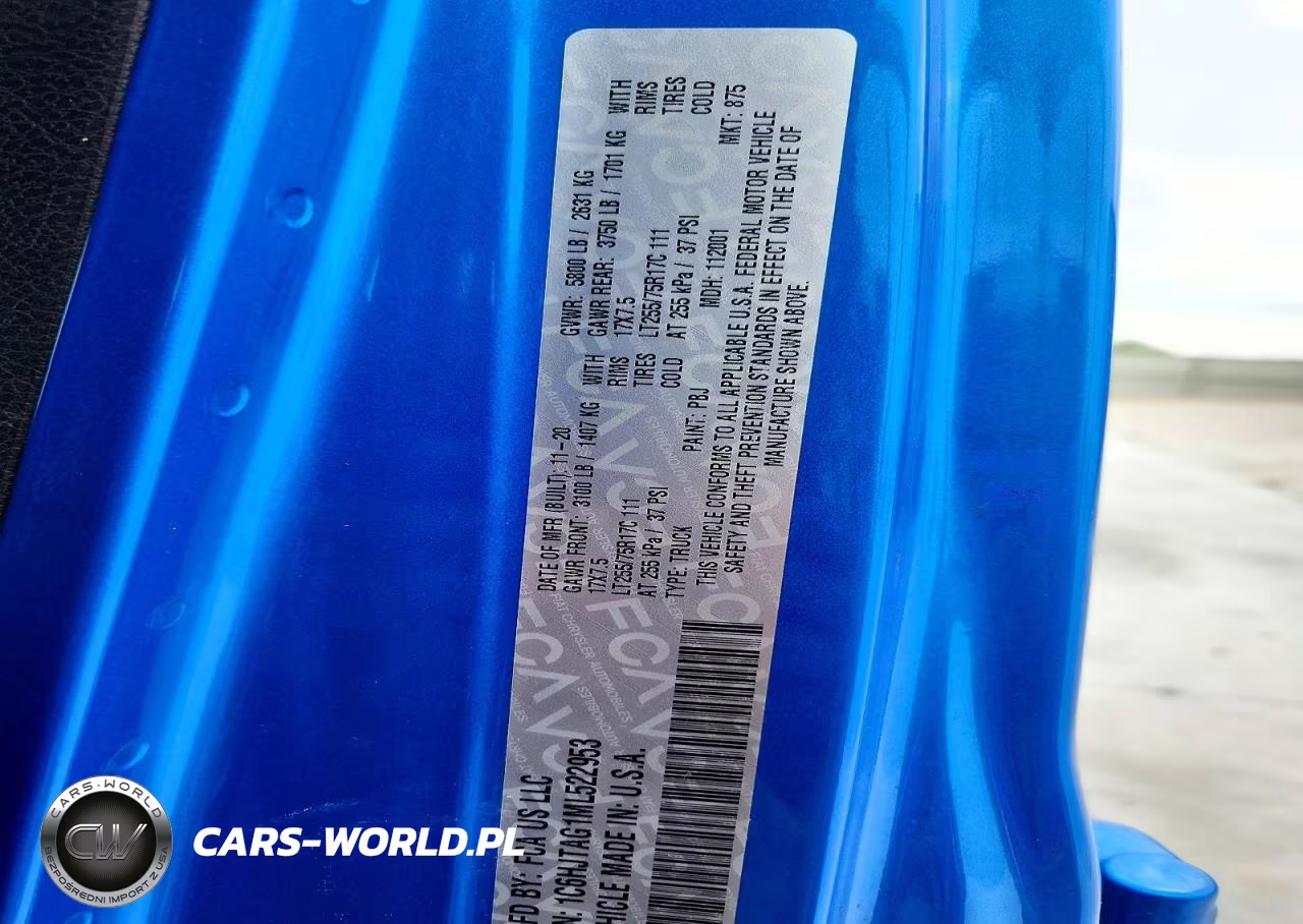 2021 Jeep Gladiator Sport VIN:1C6HJTAG1ML522953 - 12