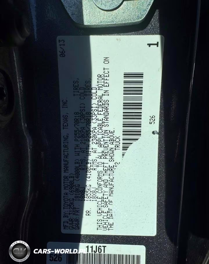 2013 Toyota Tundra Double Cab Sr5 VIN:5TFUM5F17DX049342 - 10