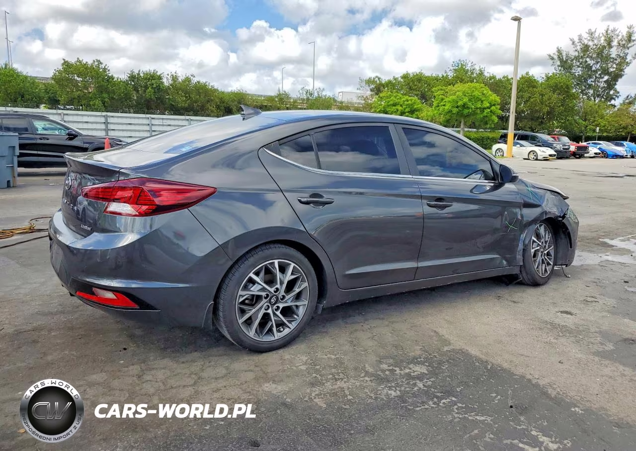 2020 Hyundai Elantra Limited VIN:5NPD84LF2LH602519 - 3