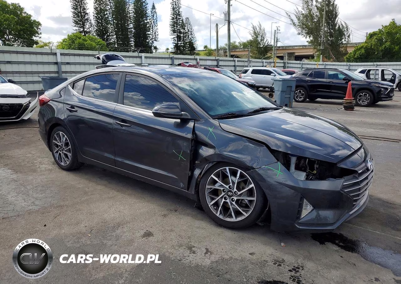 2020 Hyundai Elantra Limited VIN:5NPD84LF2LH602519 - 4