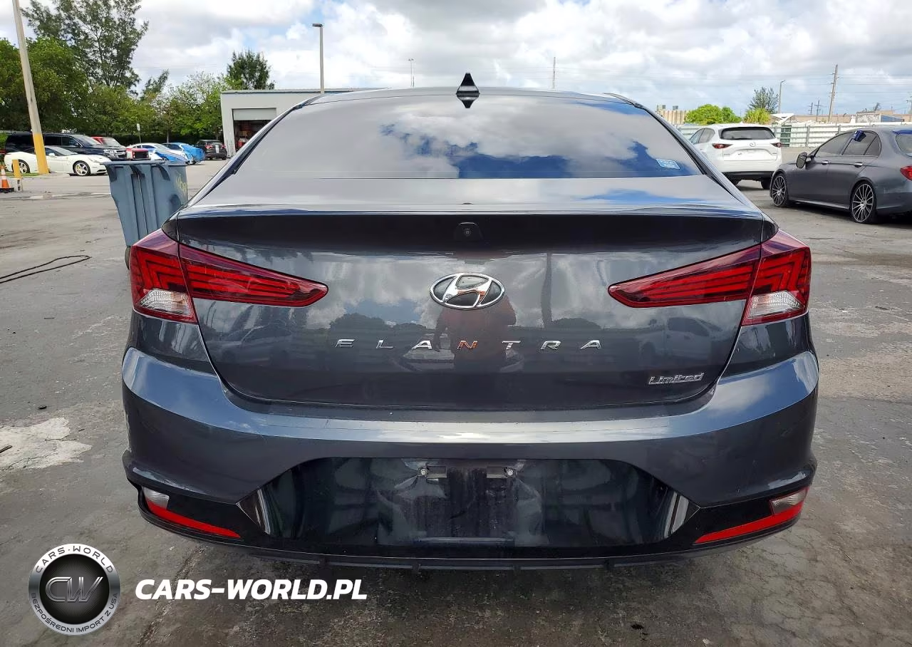2020 Hyundai Elantra Limited VIN:5NPD84LF2LH602519 - 6