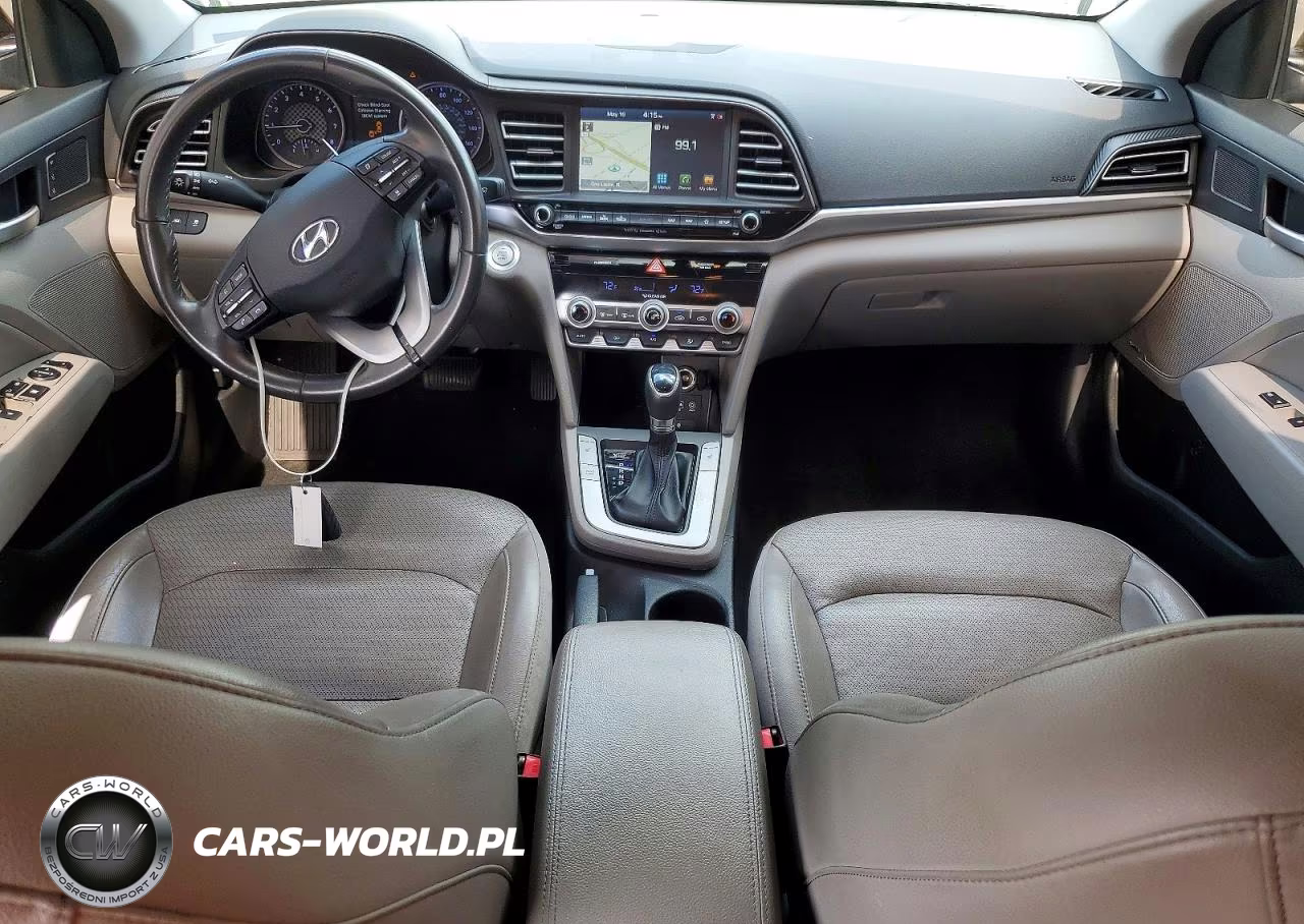 2020 Hyundai Elantra Limited VIN:5NPD84LF2LH602519 - 8