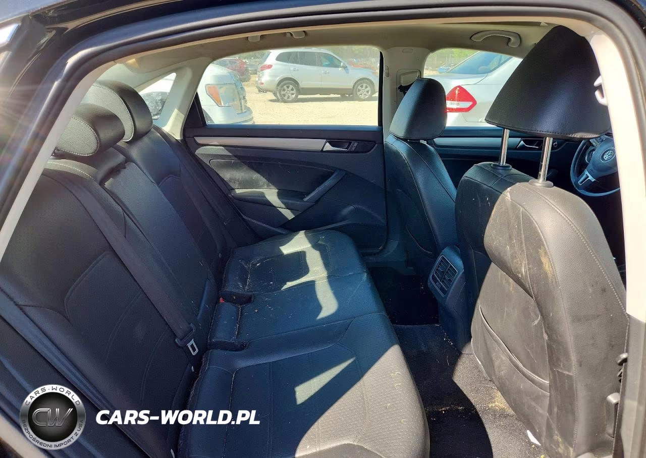 2014 Volkswagen Passat Se VIN:1VWBT7A32EC054579 - 10