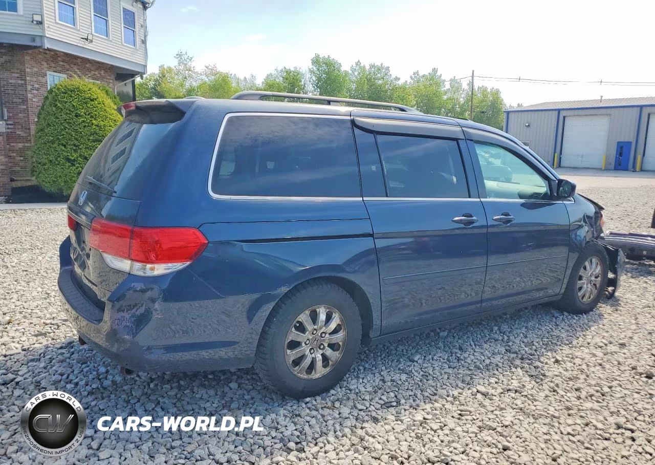 2010 Honda Odyssey Exl VIN:5FNRL3H69AB052206 - 3