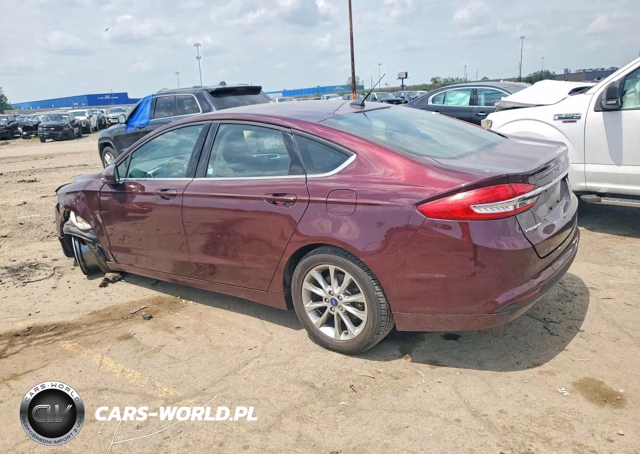 2017 Ford Fusion Se VIN:3FA6P0H72HR395811 - 2