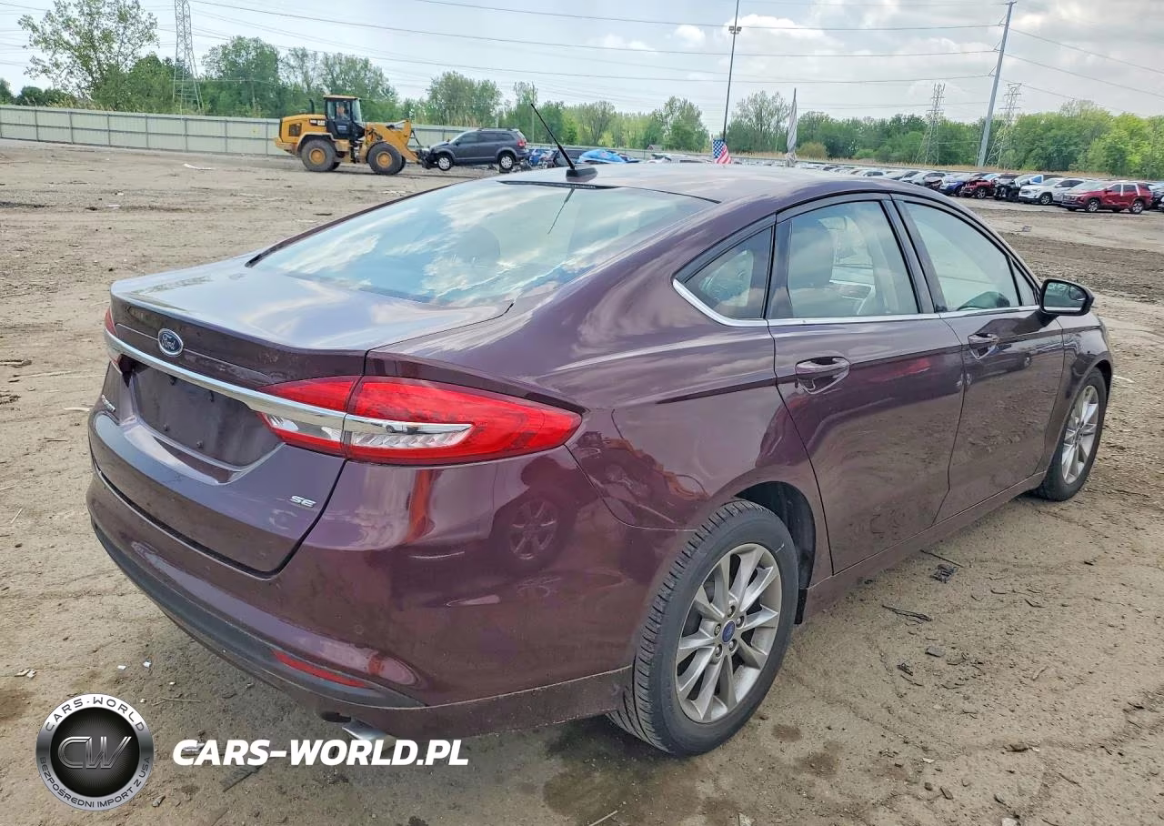 2017 Ford Fusion Se VIN:3FA6P0H72HR395811 - 3
