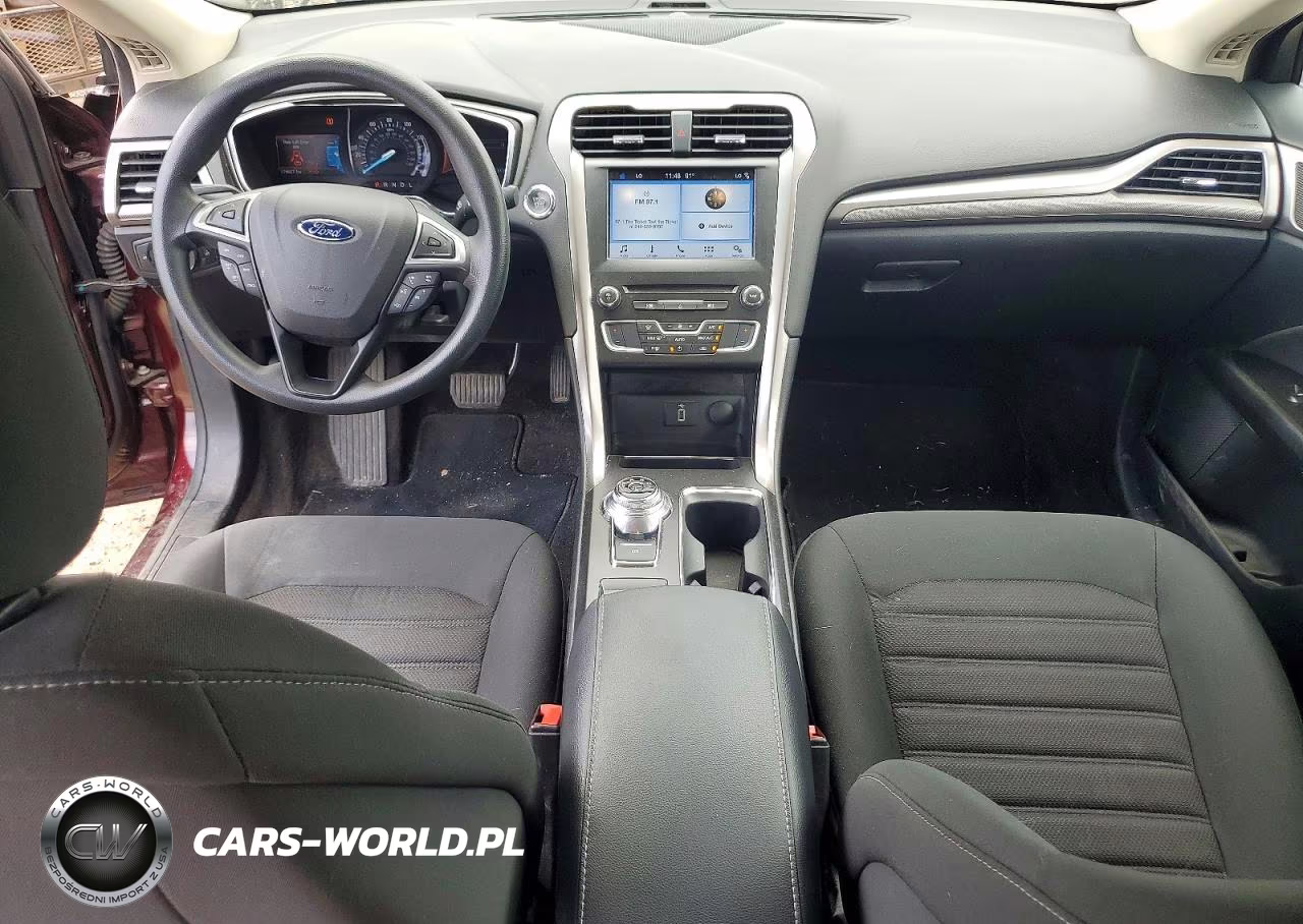 2017 Ford Fusion Se VIN:3FA6P0H72HR395811 - 8