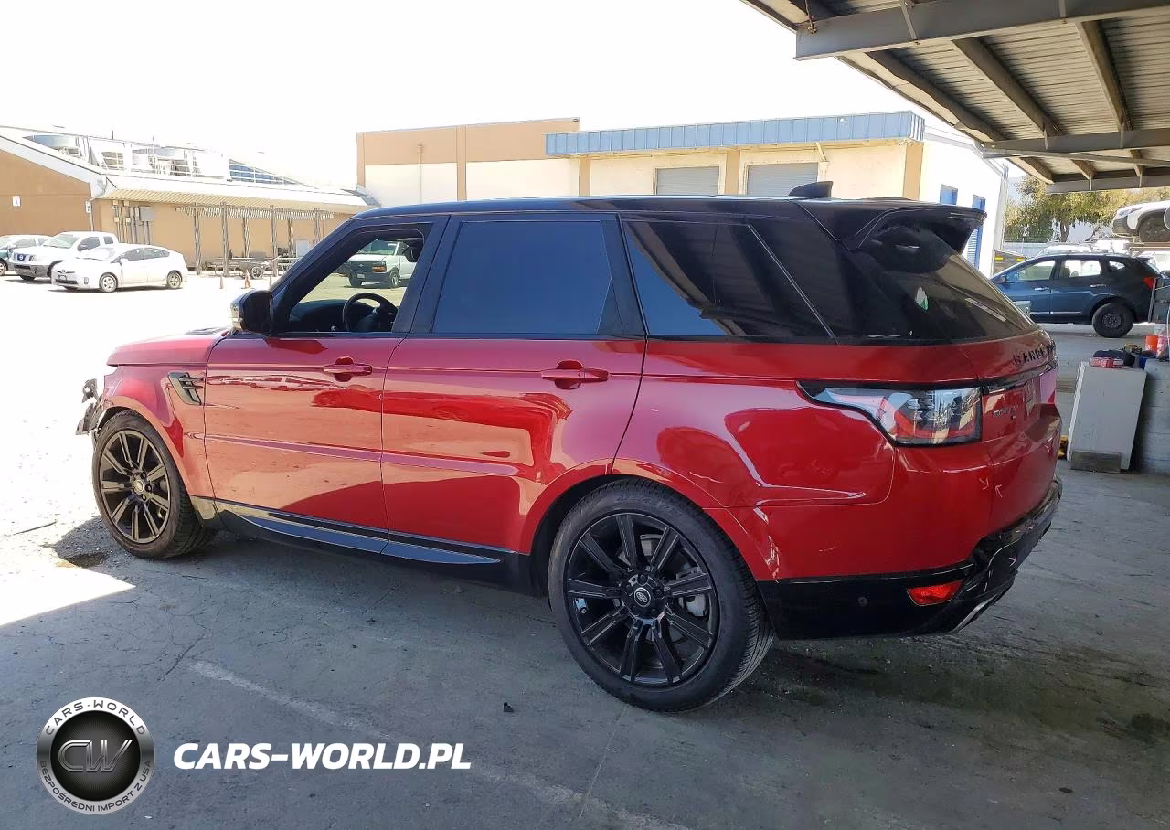 2020 Land Rover Range Rover Sport Hse VIN:SALWR2SU3LA735087 - 2