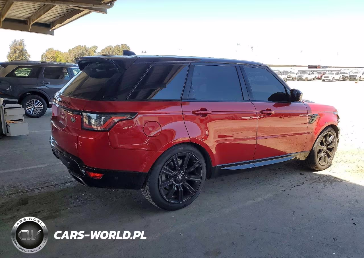 2020 Land Rover Range Rover Sport Hse VIN:SALWR2SU3LA735087 - 3