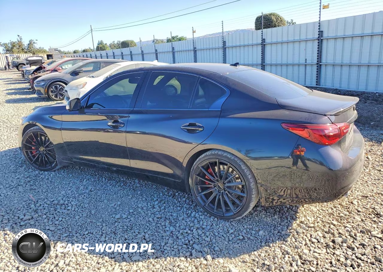 2023 Infiniti Q50 Red Sport 400 VIN:JN1FV7DP6PM570120 - 2