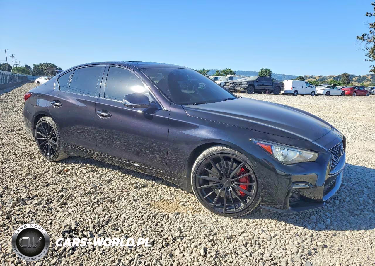 2023 Infiniti Q50 Red Sport 400 VIN:JN1FV7DP6PM570120 - 4