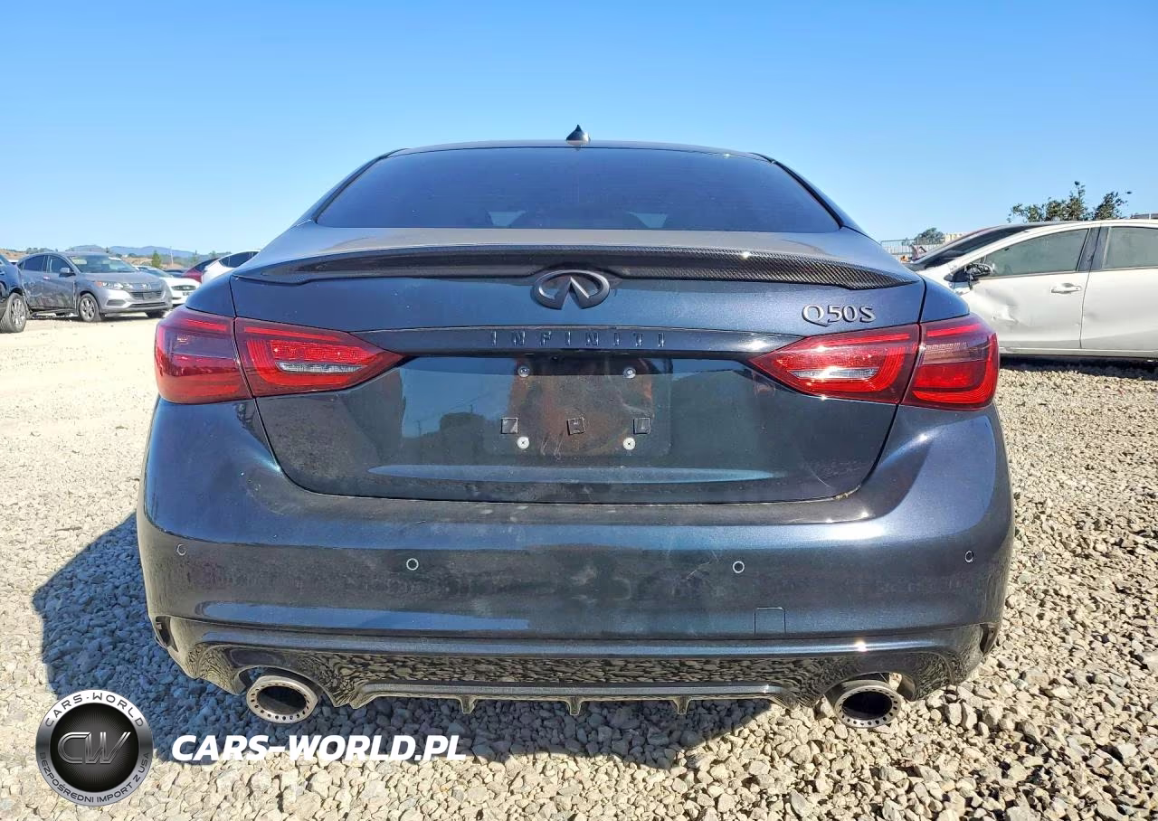 2023 Infiniti Q50 Red Sport 400 VIN:JN1FV7DP6PM570120 - 6