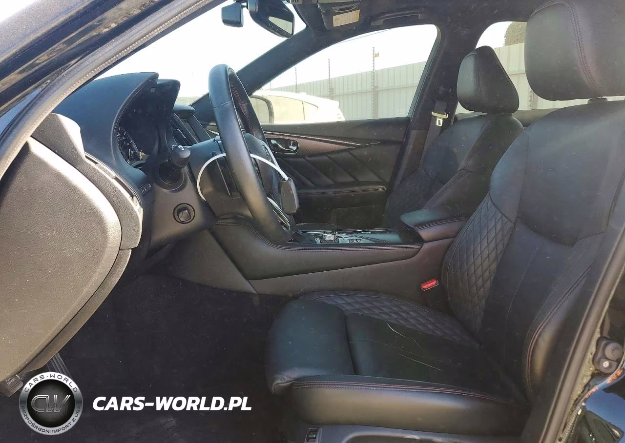 2023 Infiniti Q50 Red Sport 400 VIN:JN1FV7DP6PM570120 - 7