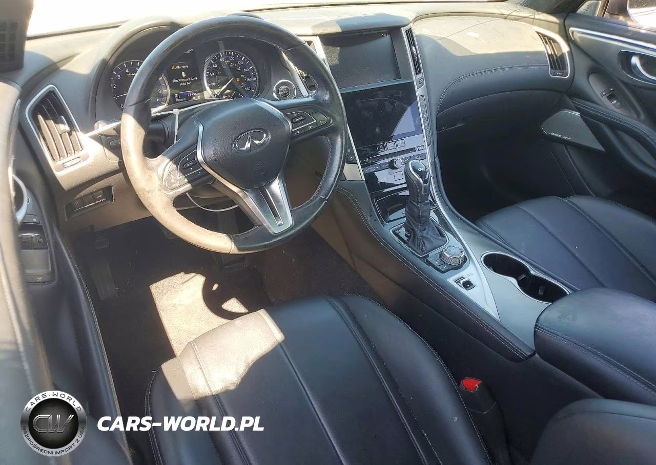 2019 Infiniti Q60 3.0T Luxe VIN:JN1EV7EK6KM230375 - 8