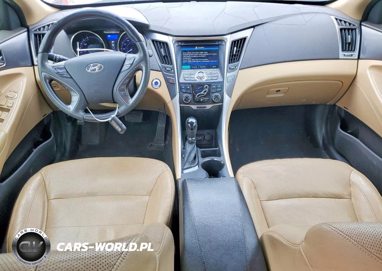 2011 Hyundai Sonata Hybrid VIN:KMHEC4A4XBA013854 - 8