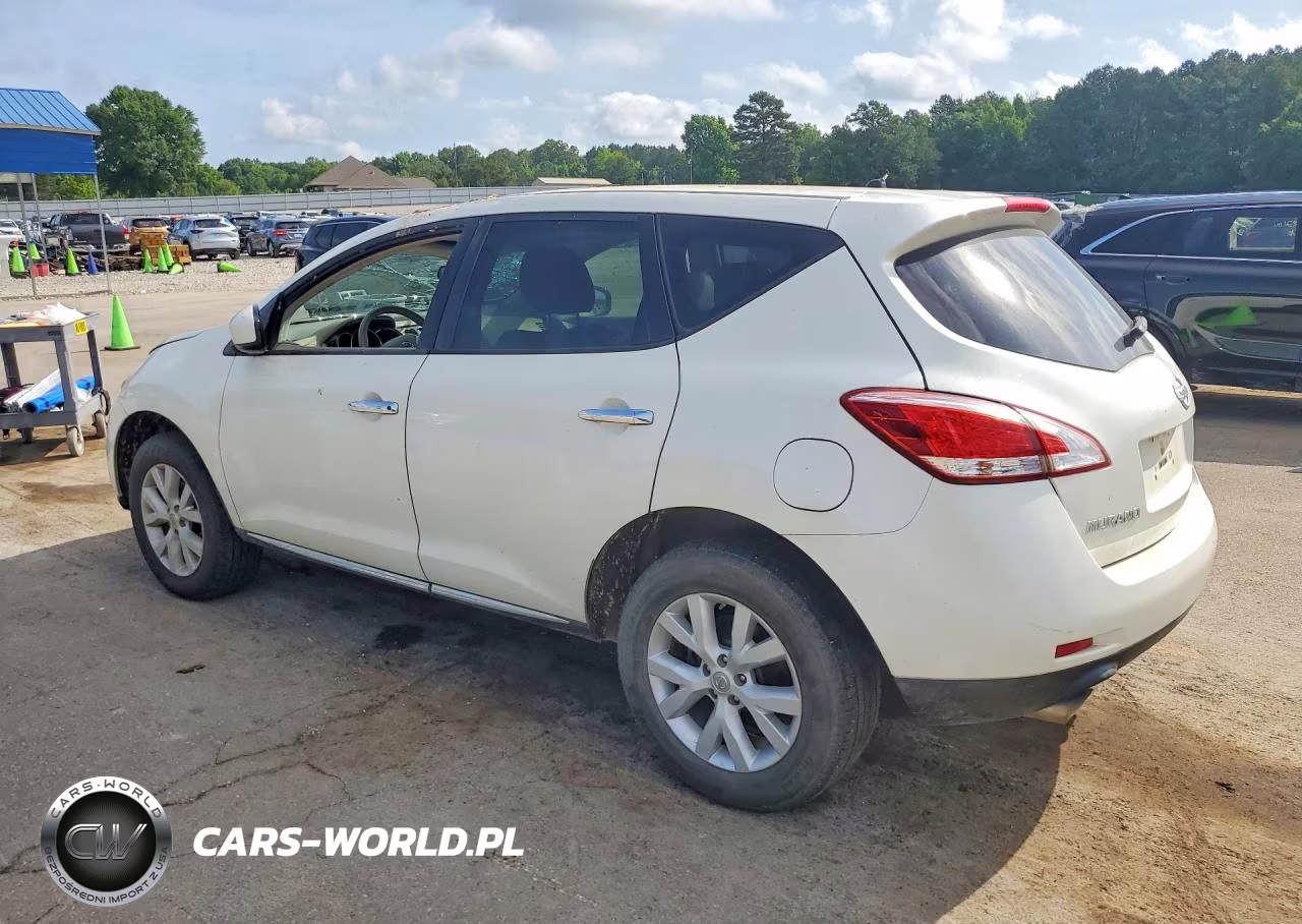 2012 Nissan Murano S VIN:JN8AZ1MU0CW113689 - 2