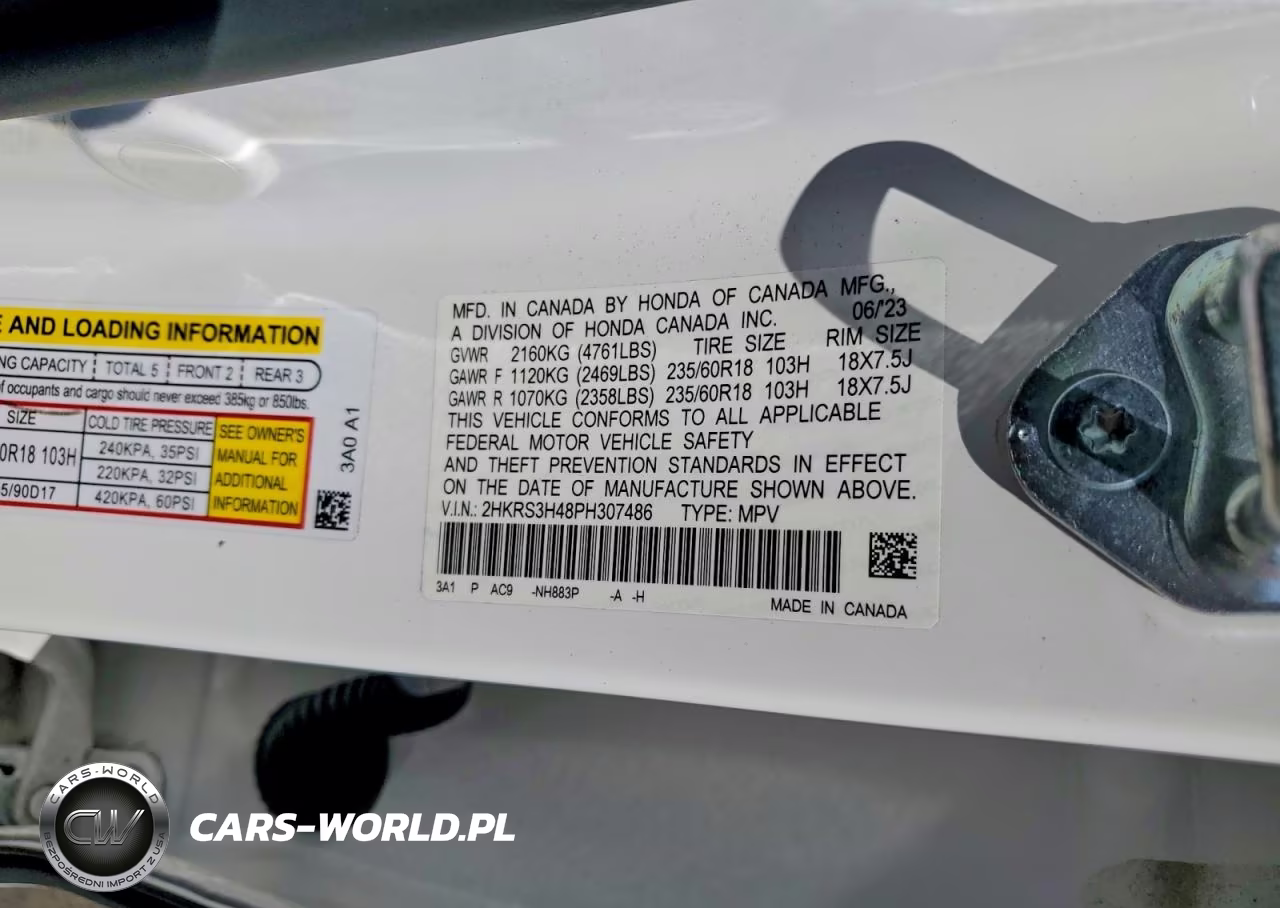 2023 Honda Cr-V Ex VIN:2HKRS3H48PH307486 - 13