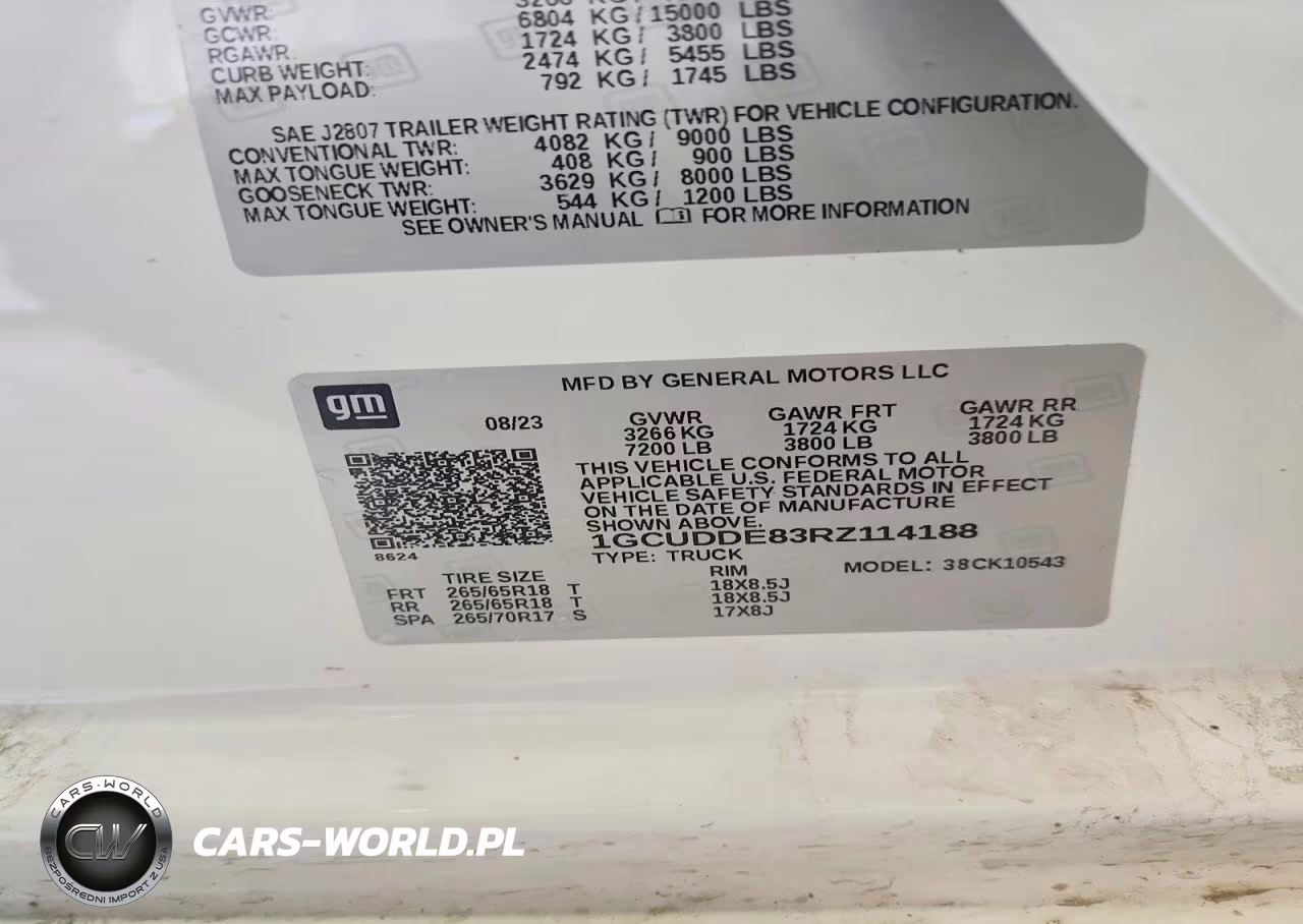 2024 Chevrolet Silverado K1500 Lt VIN:1GCUDDE83RZ114188 - 12