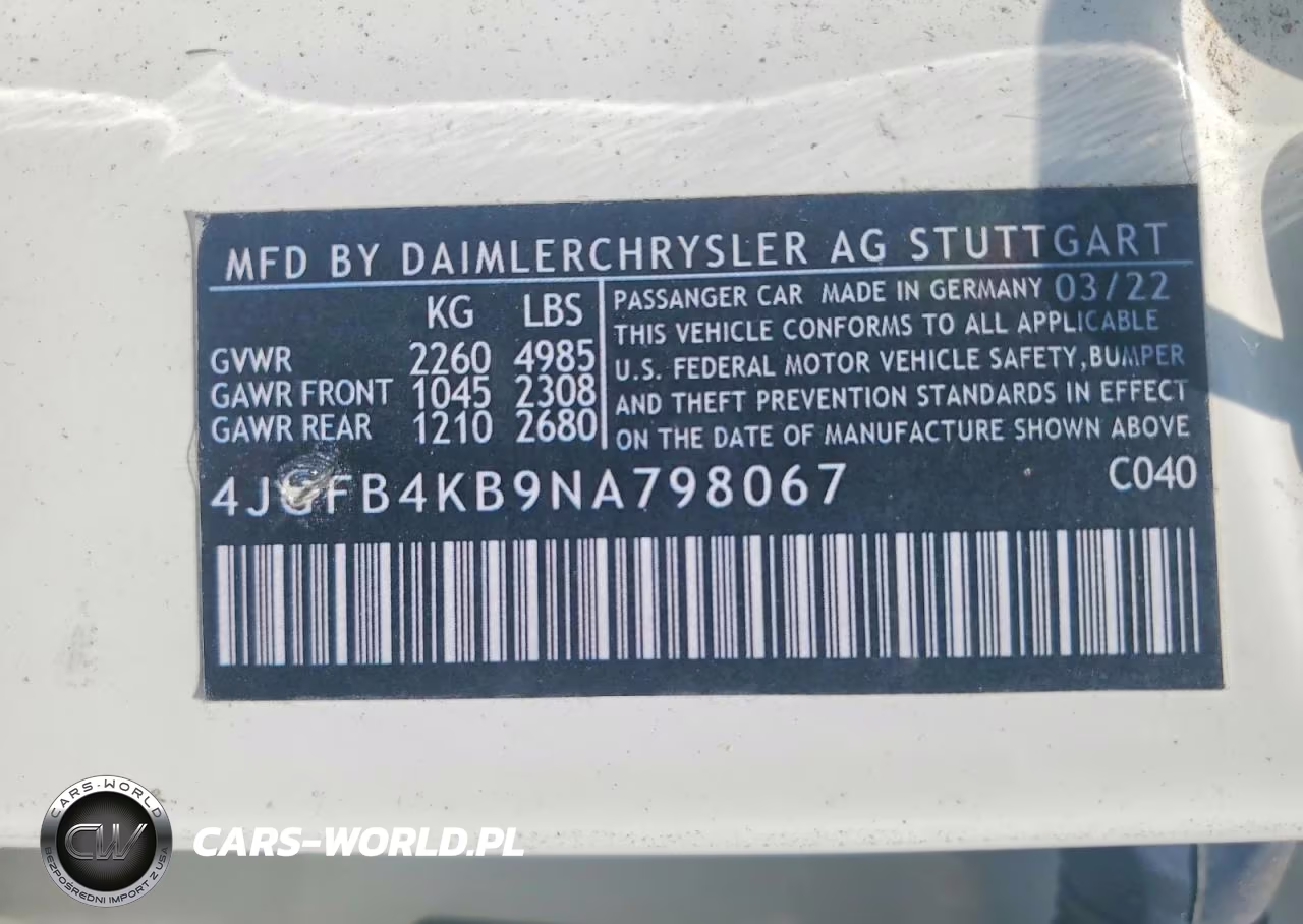 2022 Mercedes-Benz Gle 350 4Matic VIN:4JGFB4KB9NA798067 - 14