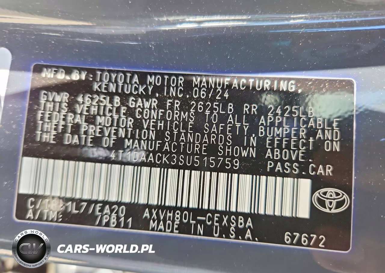 2025 Toyota Camry Se VIN:4T1DAACK3SU515759 - 13