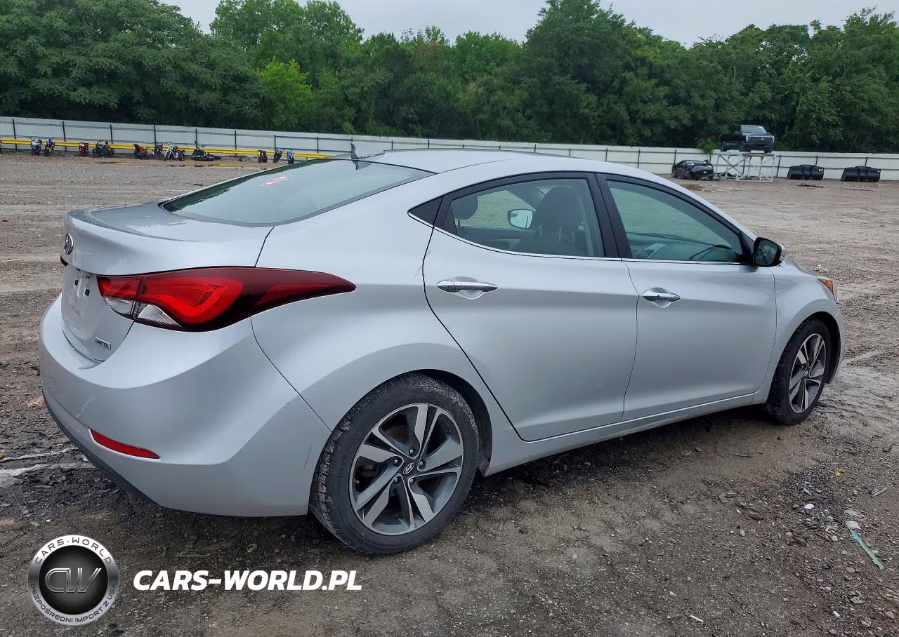 2016 Hyundai Elantra Limited VIN:KMHDH4AE2GU575808 - 3