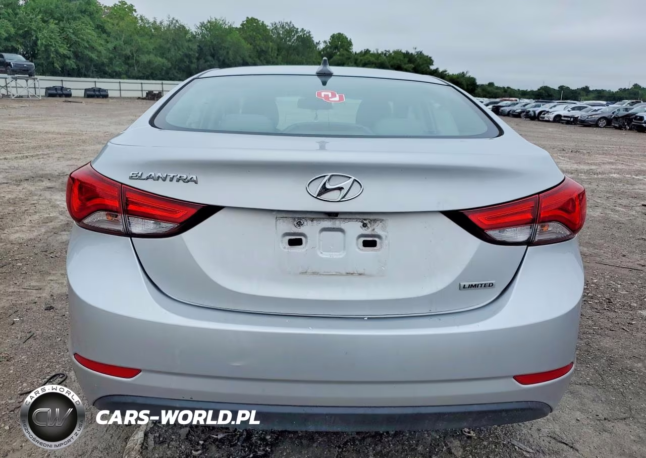 2016 Hyundai Elantra Limited VIN:KMHDH4AE2GU575808 - 6