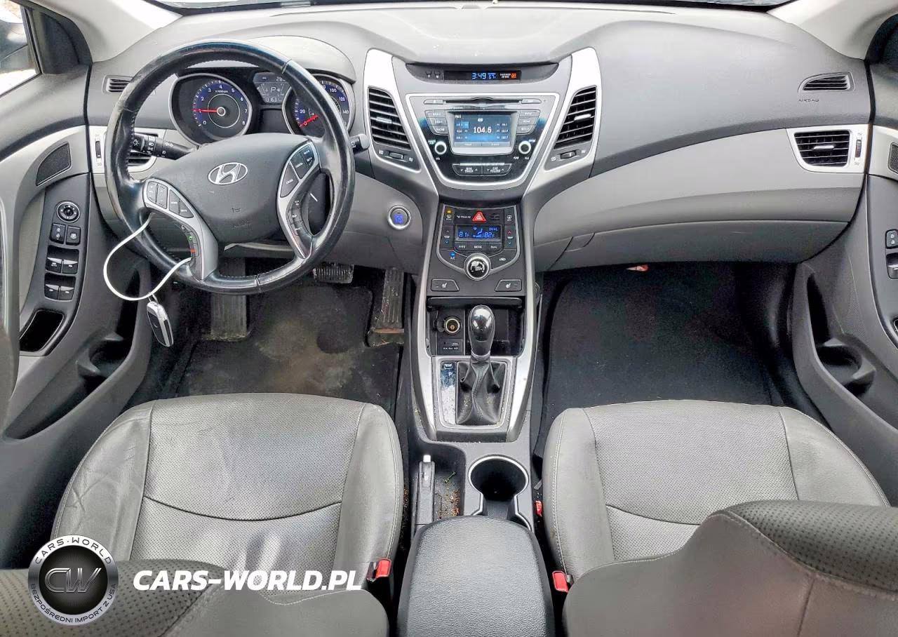 2016 Hyundai Elantra Limited VIN:KMHDH4AE2GU575808 - 8