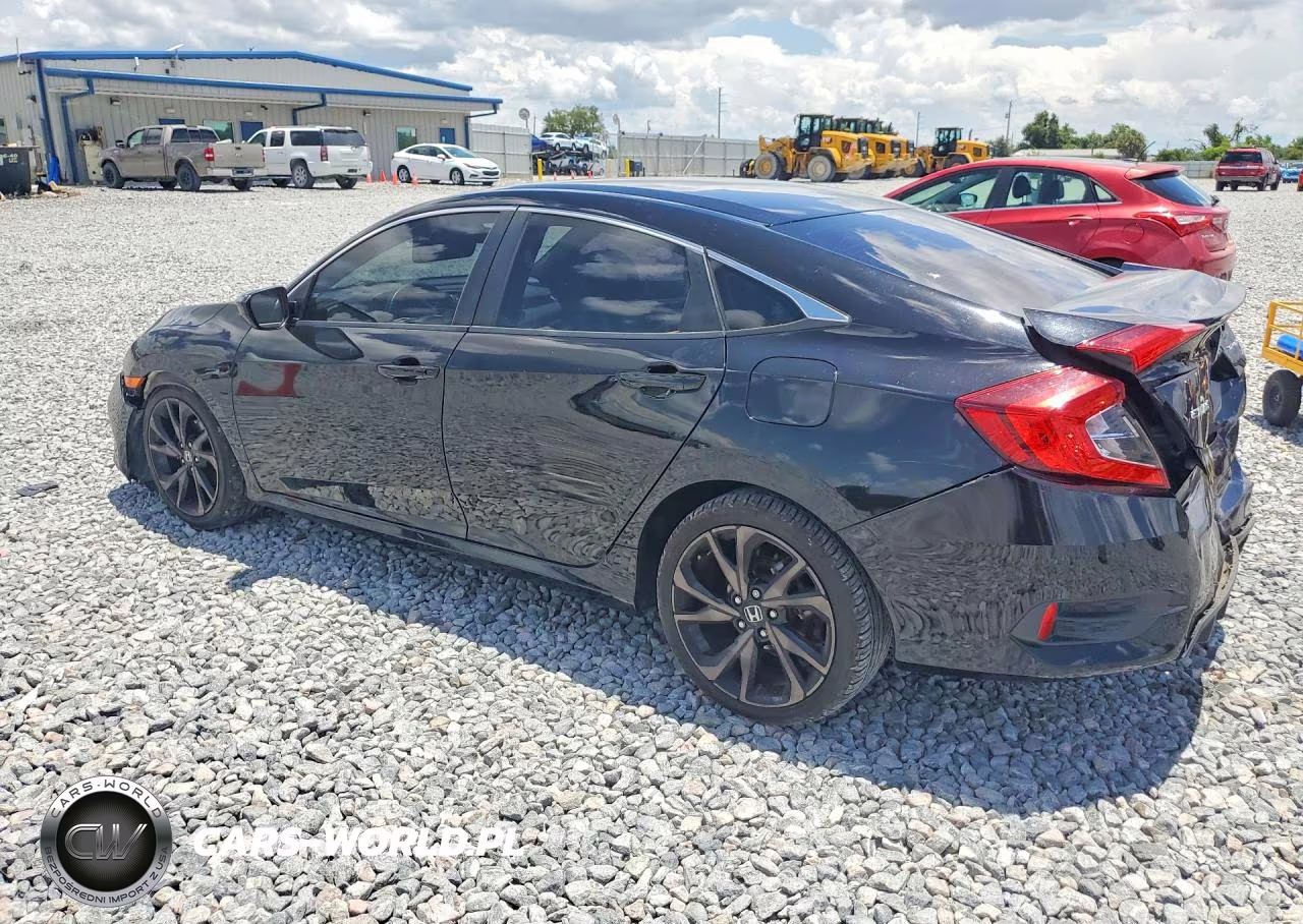 2020 Honda Civic Sport VIN:2HGFC2F84LH592191 - 2