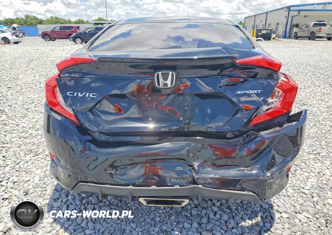 2020 Honda Civic Sport VIN:2HGFC2F84LH592191 - 6