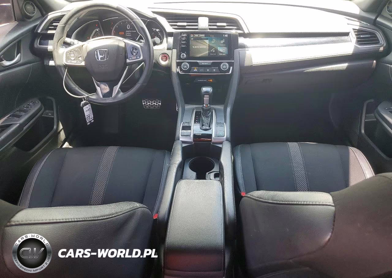 2020 Honda Civic Sport VIN:2HGFC2F84LH592191 - 8